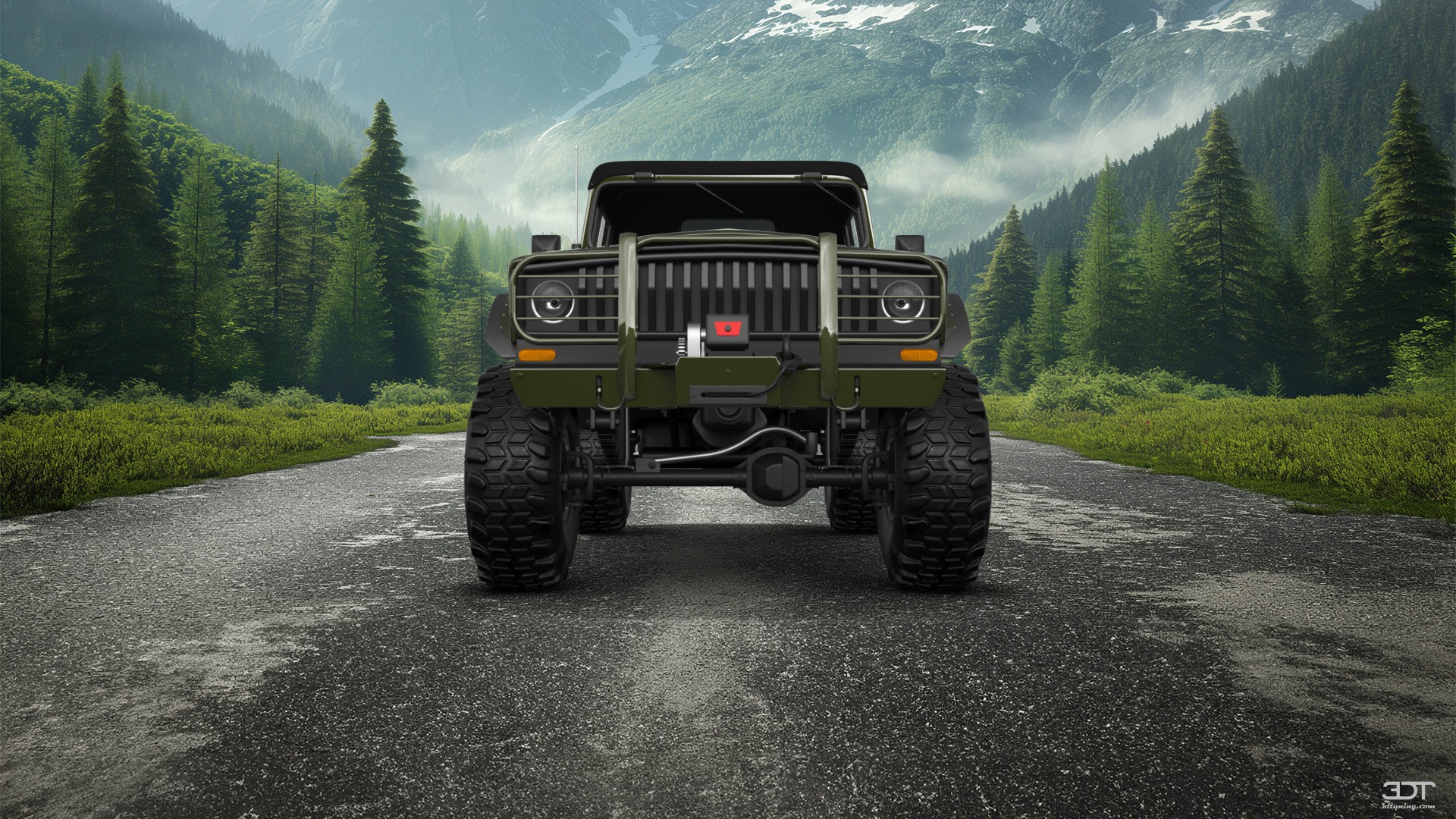 Jeep Kaiser M715 2 Door pickup truck 1968