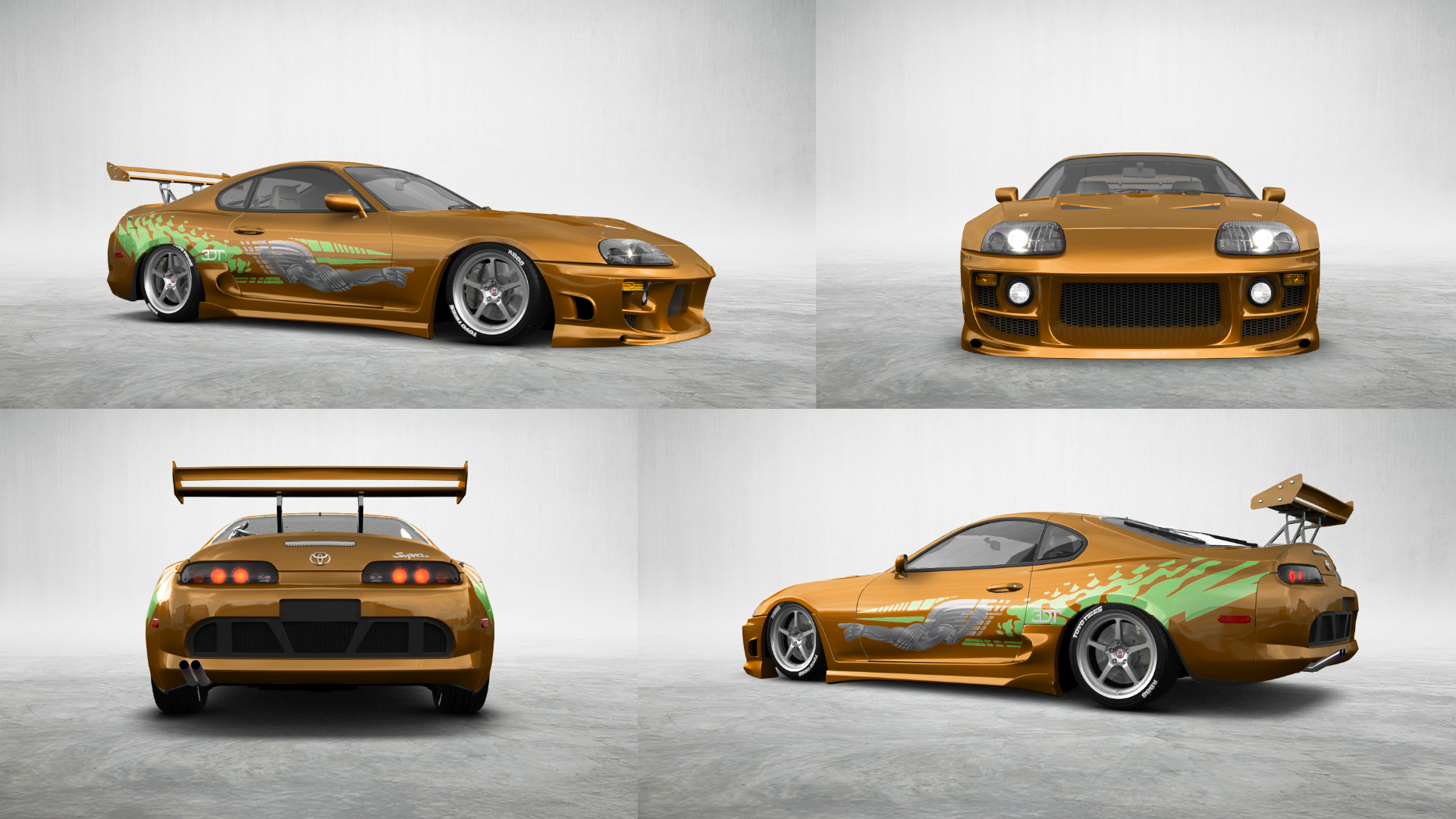 Toyota Supra 2 Door Coupe 2000 tuning