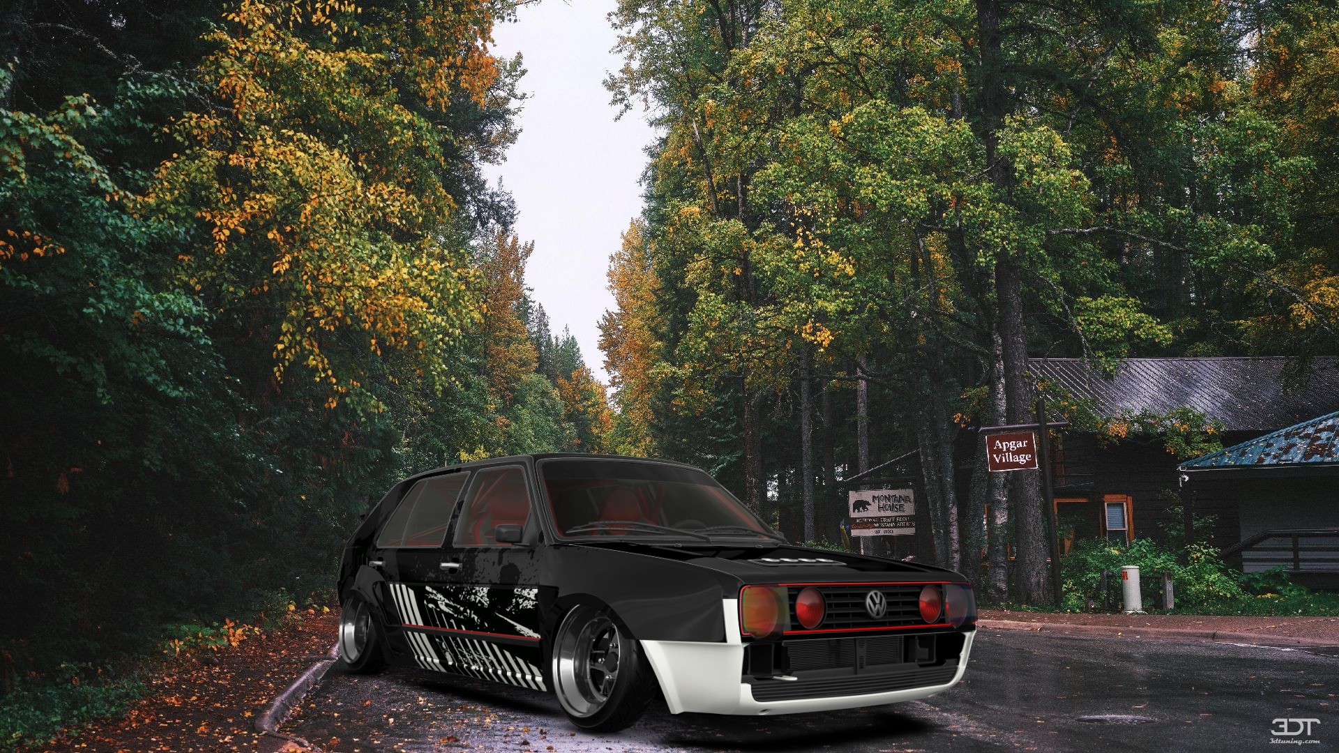 Volkswagen Golf Mk2 5 Door Hatchback 1983 tuning