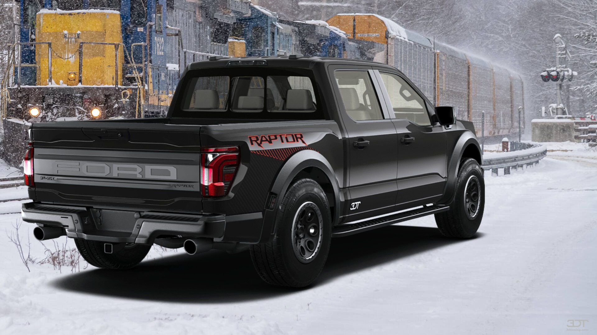 Ford F-150 Raptor 4 Door pickup truck 2024 Images
