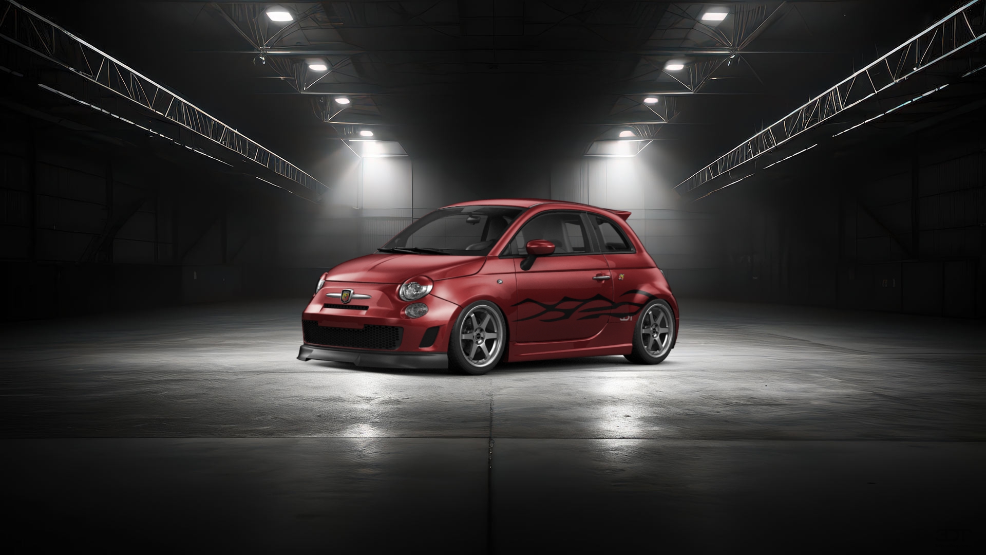 Fiat 500 Abarth 3 Door 2010 tuning