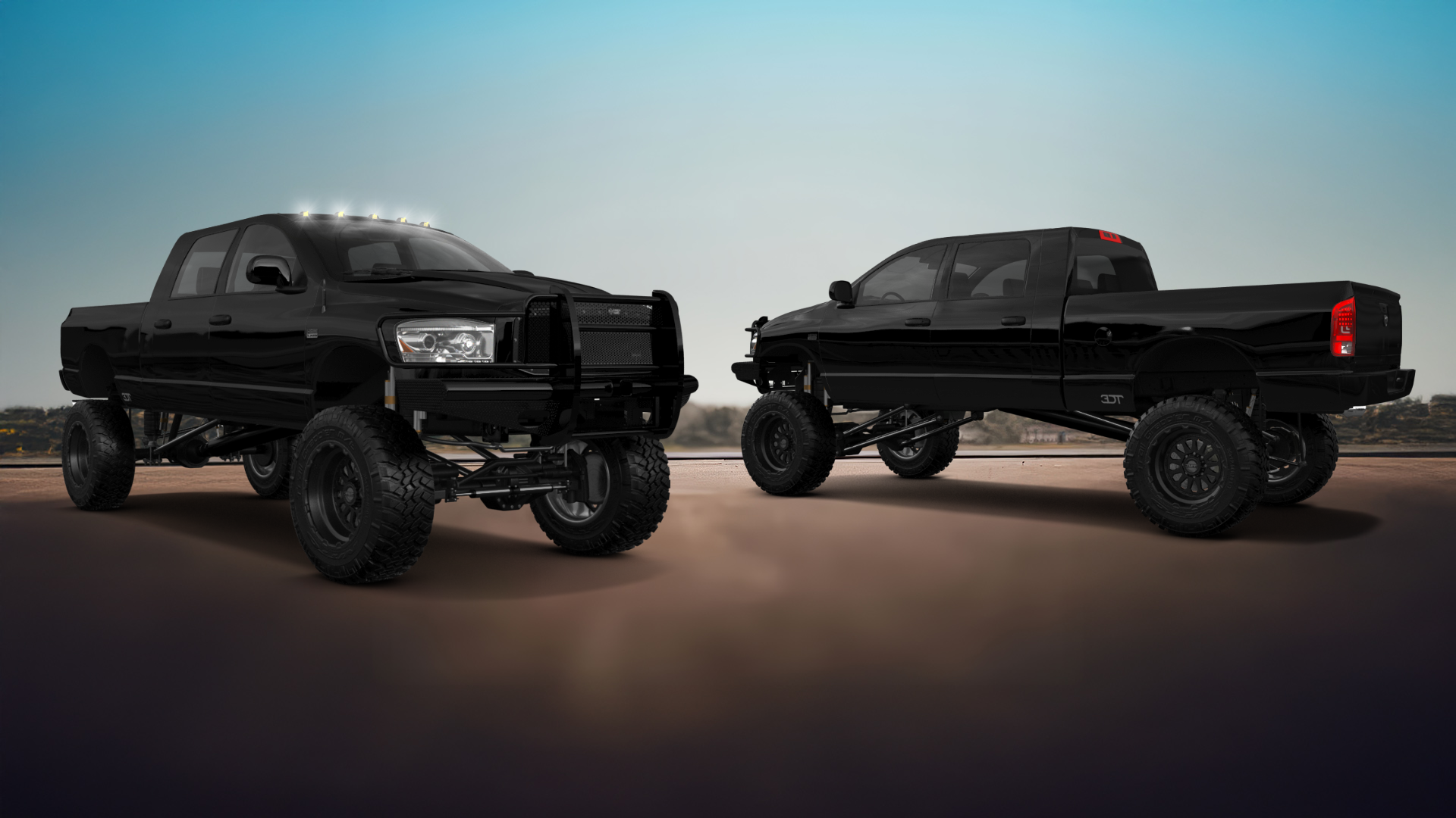 Dodge Ram 2500 4 Door pickup truck 2007 tuning