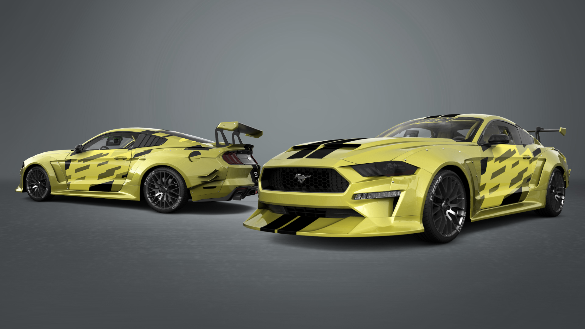 Ford Mustang Ecoboost 2 Door Coupe 2018 tuning