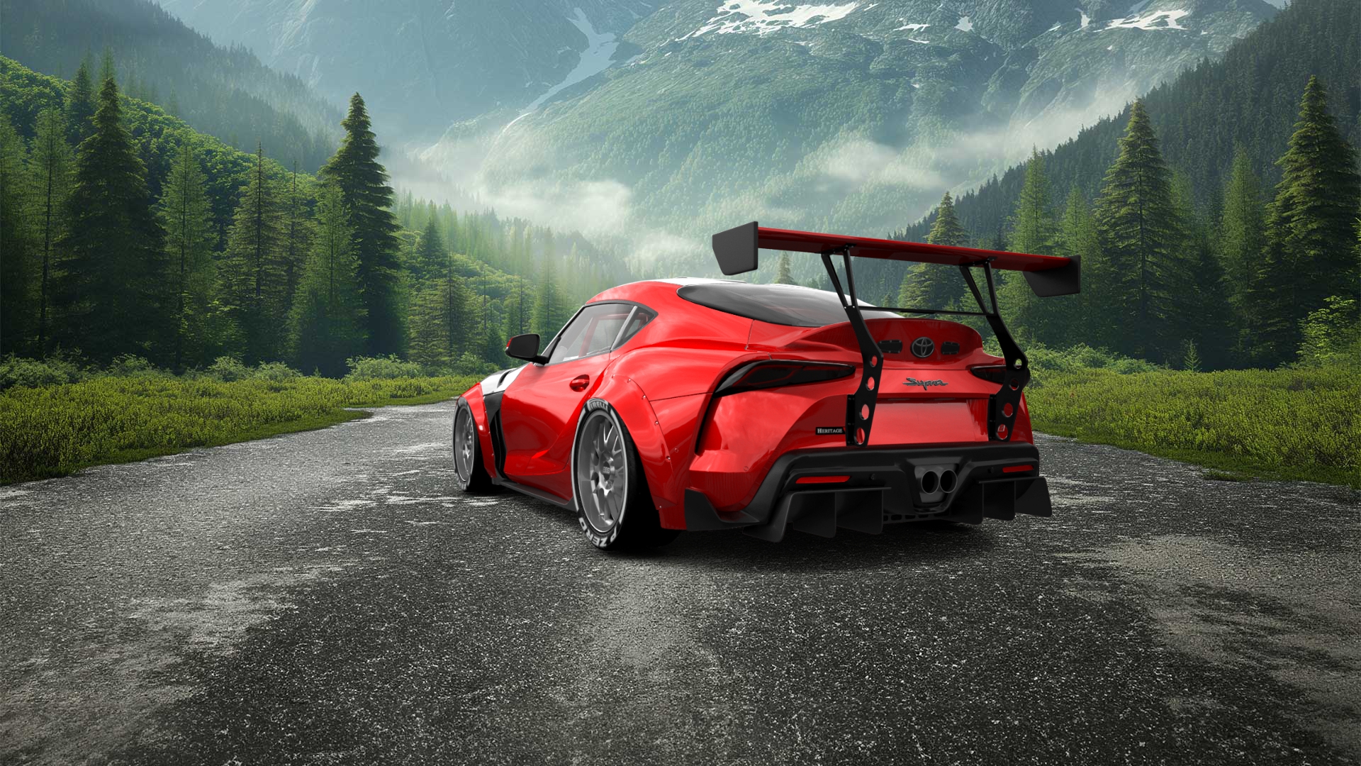 Toyota GR Supra 2 Door Coupe 2019 tuning