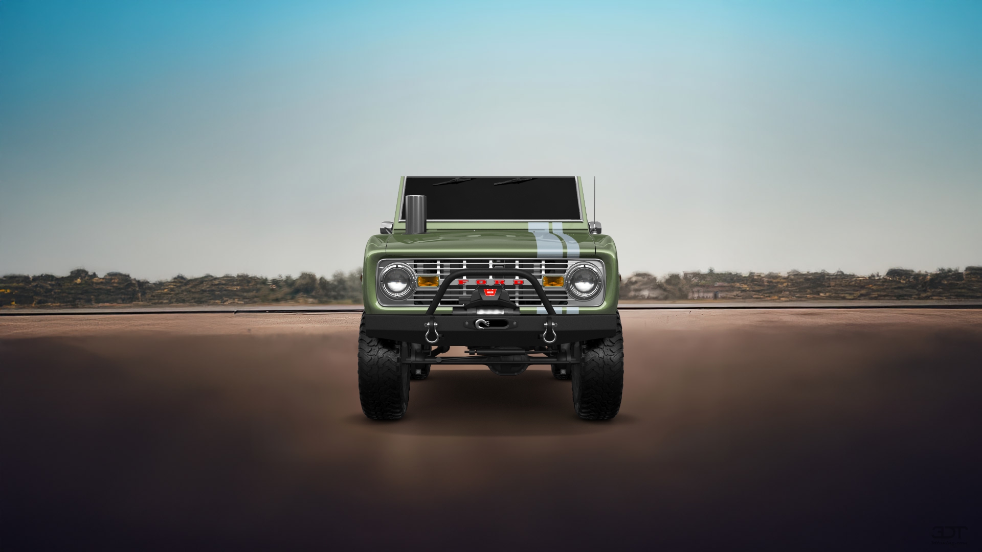 Ford Bronco 3 Door SUV 1965