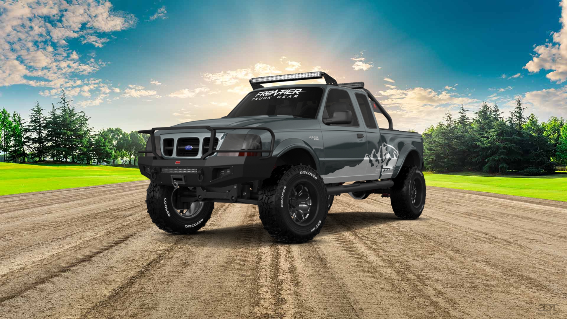 Ford Ranger Flareside 2 Door pickup truck 1998 tuning