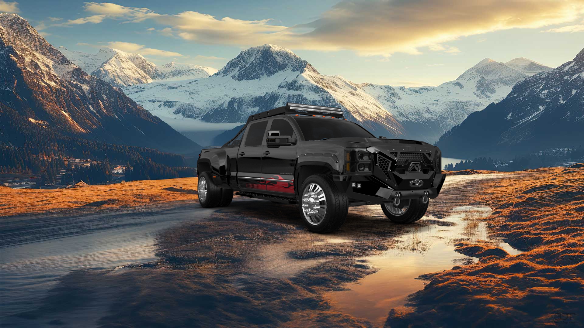 Chevrolet Silverado 3500 4 Door pickup truck 2015 tuning