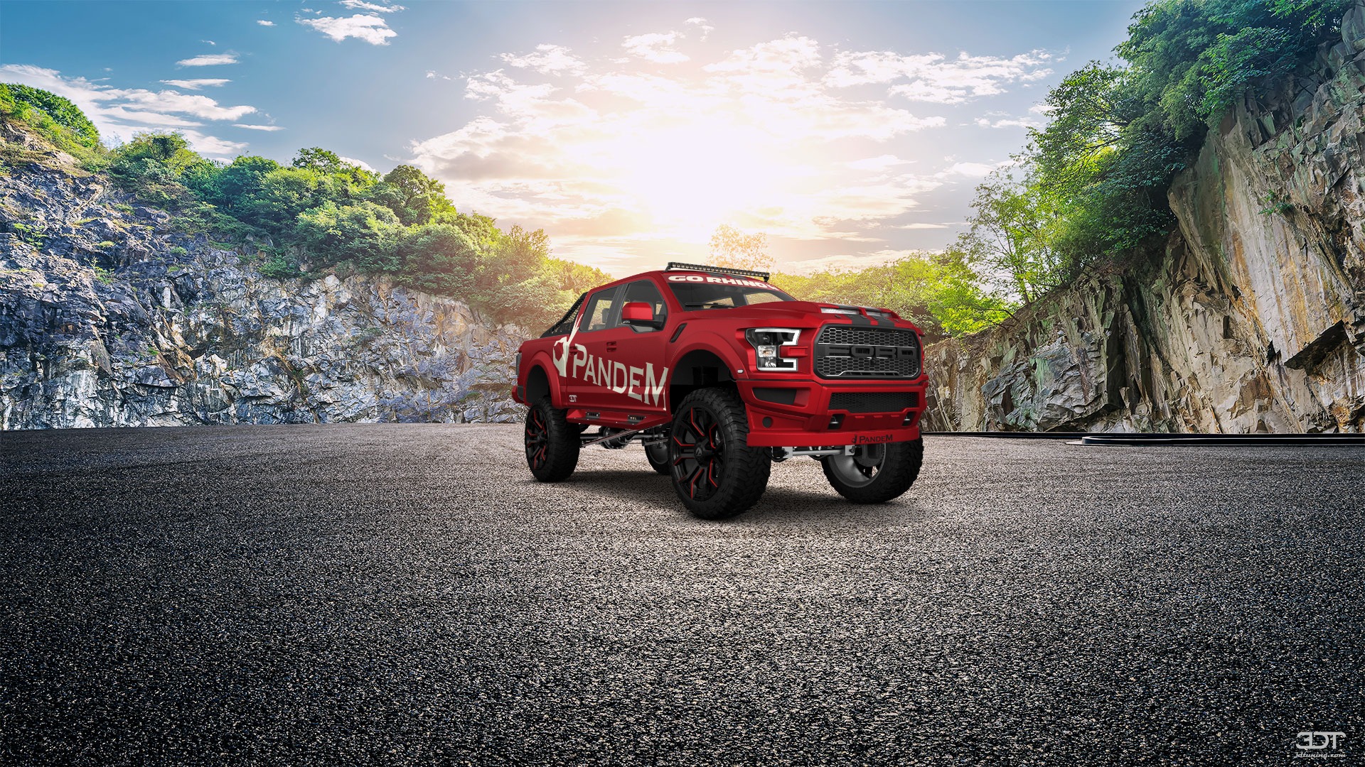 Ford F-150 Raptor 4 Door pickup truck 2017
