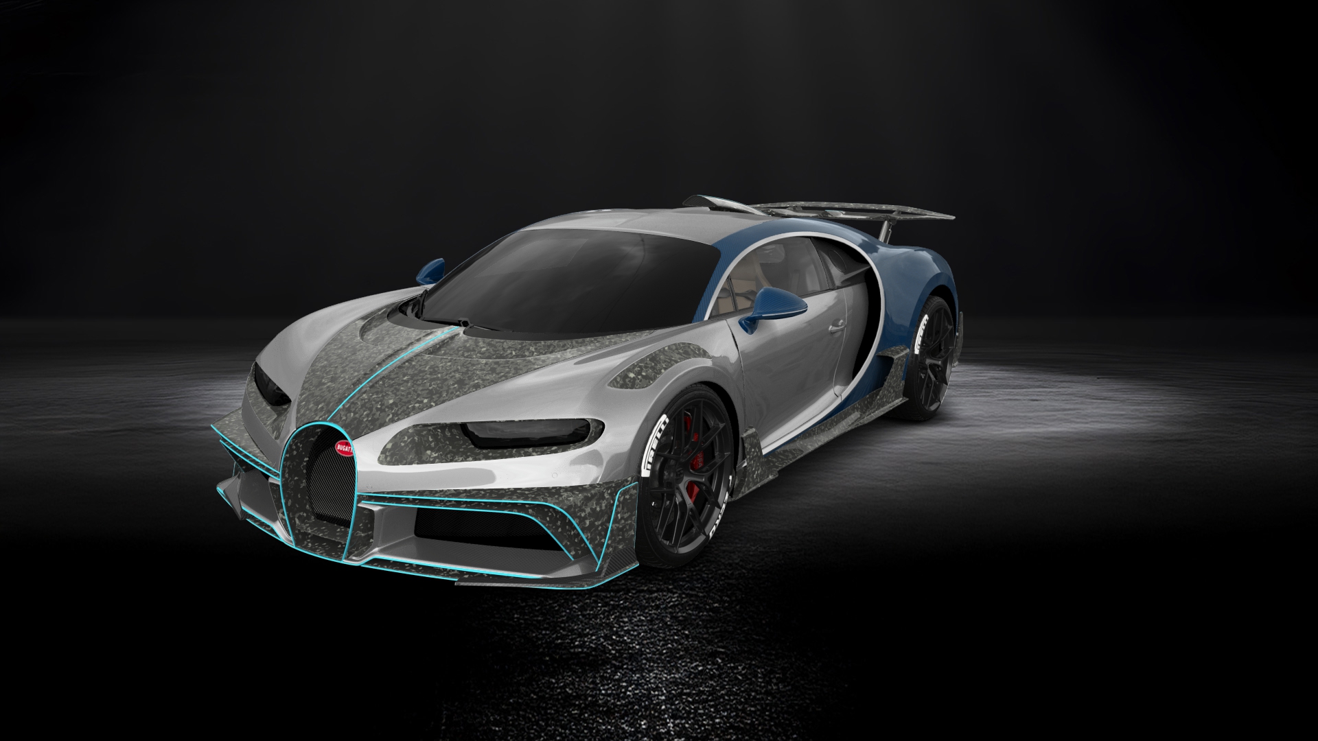 Bugatti Chiron 2 Door Coupe 2016 tuning