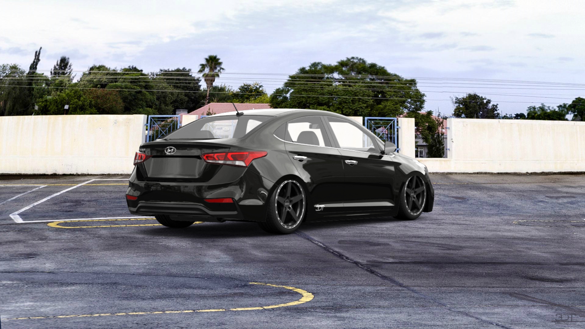 Hyundai Accent Sedan 2018 tuning