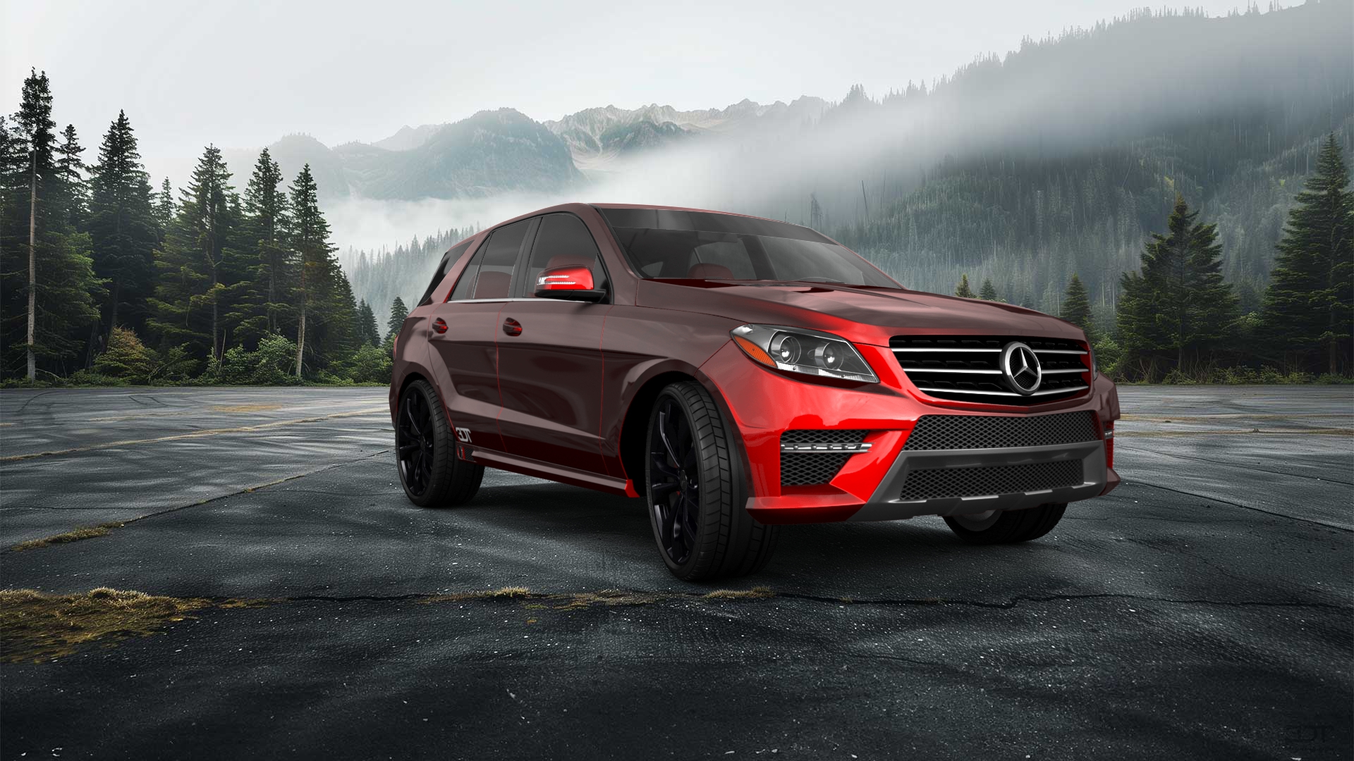 Mercedes M-Class 5 Door SUV 2011 tuning