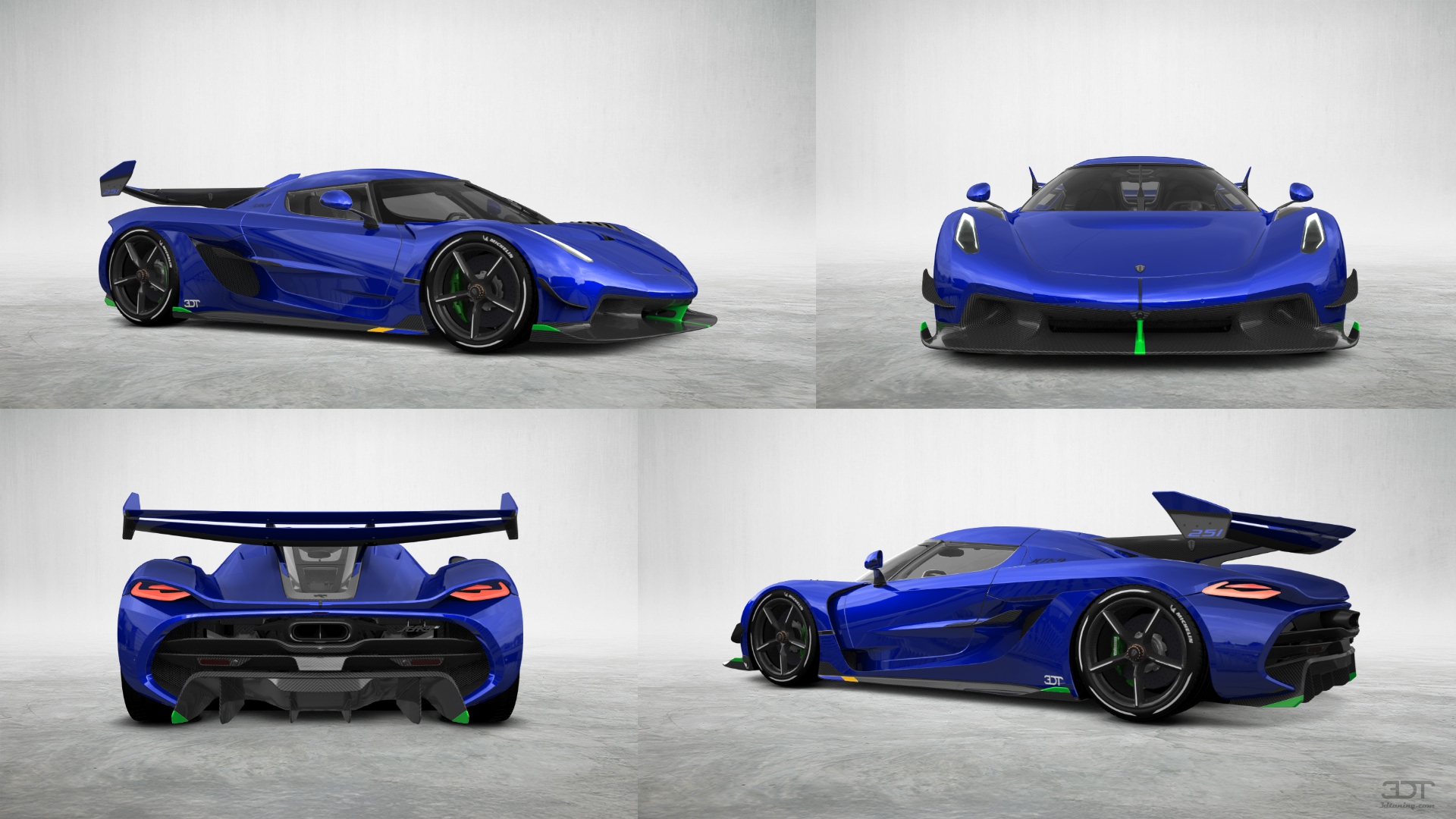 Koenigsegg Jesko 2 door targa top 2020 tuning