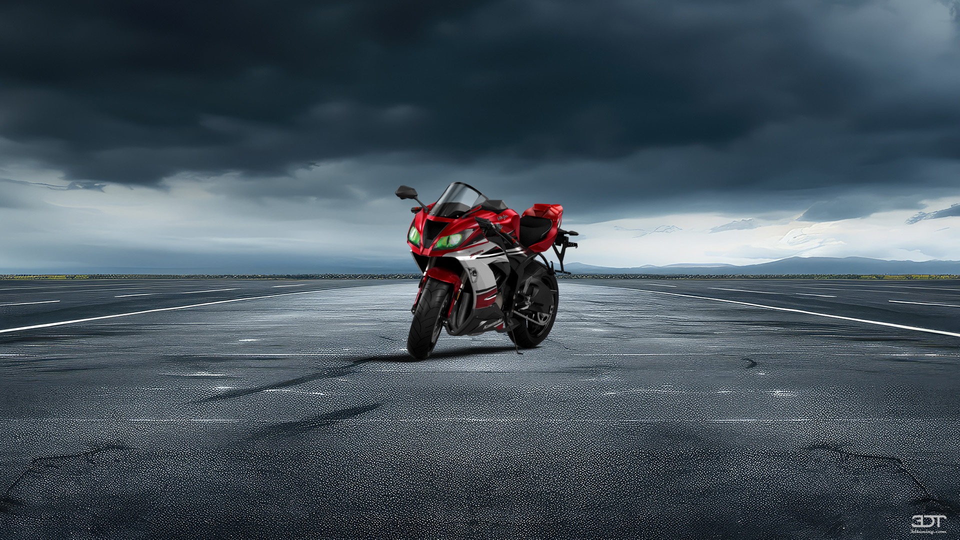 Kawasaki Ninja ZX 6R Sport Bike 2015 tuning