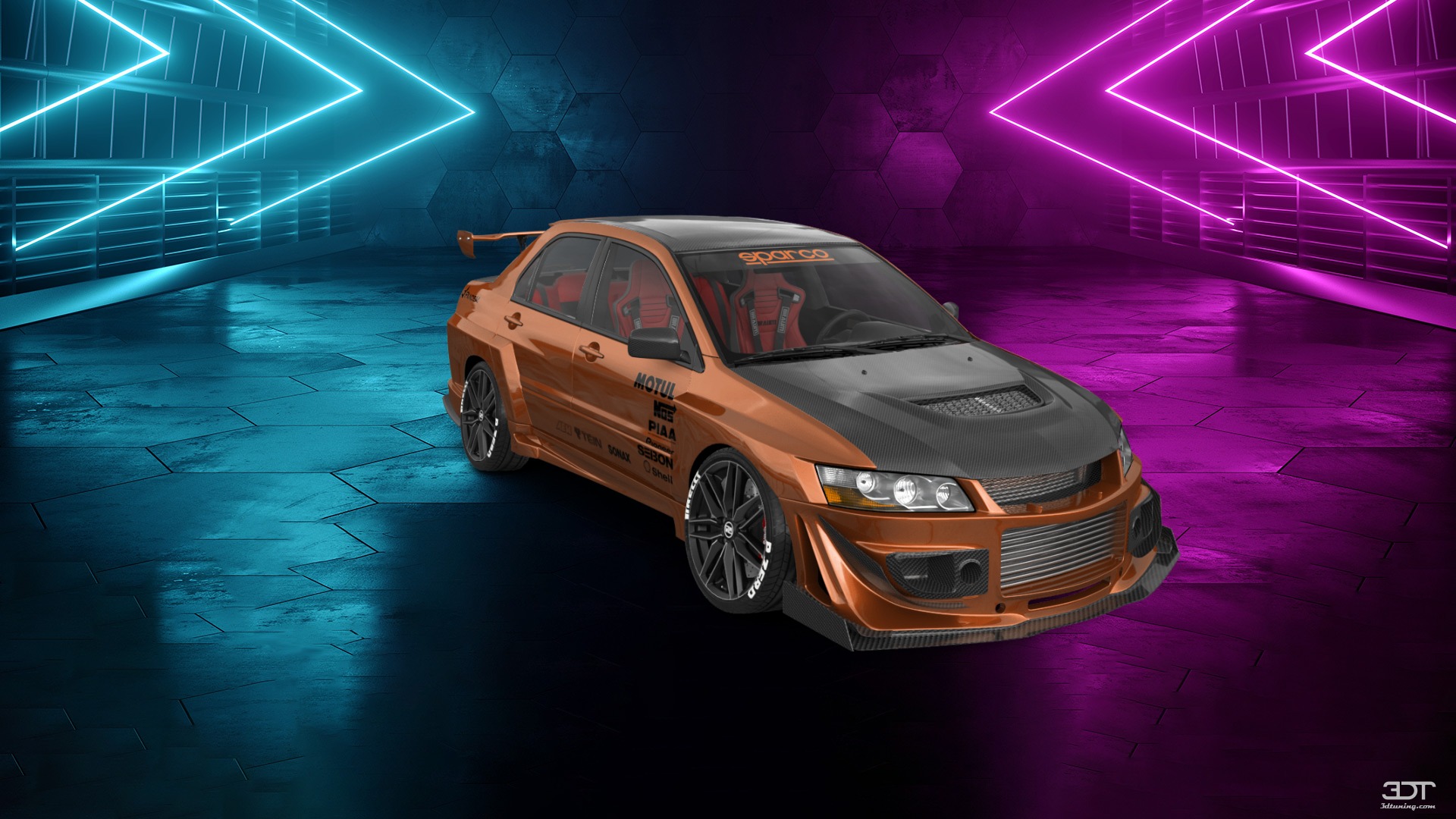 Mitsubishi Lancer Evo IX 4 Door Saloon 2005 tuning