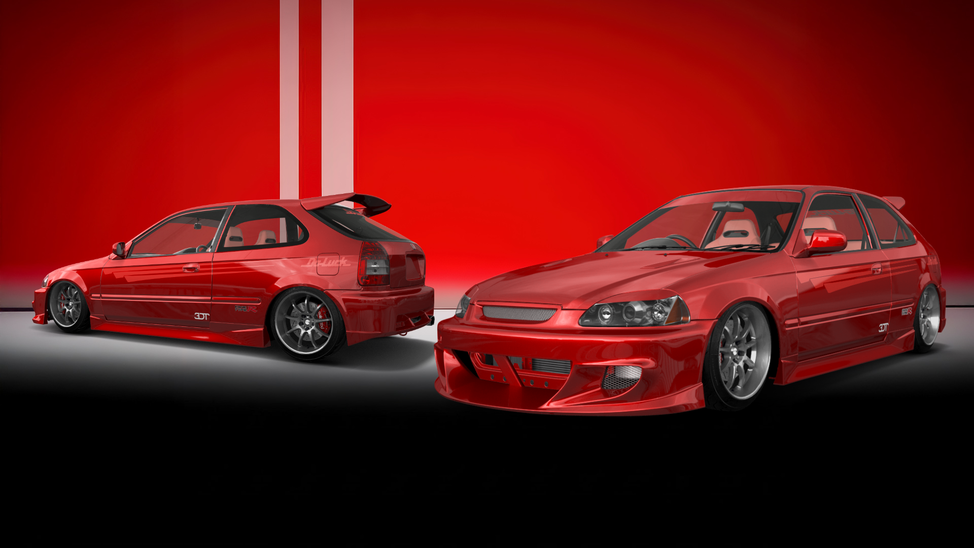 Honda Civic 3 Door Hatchback 1997 tuning