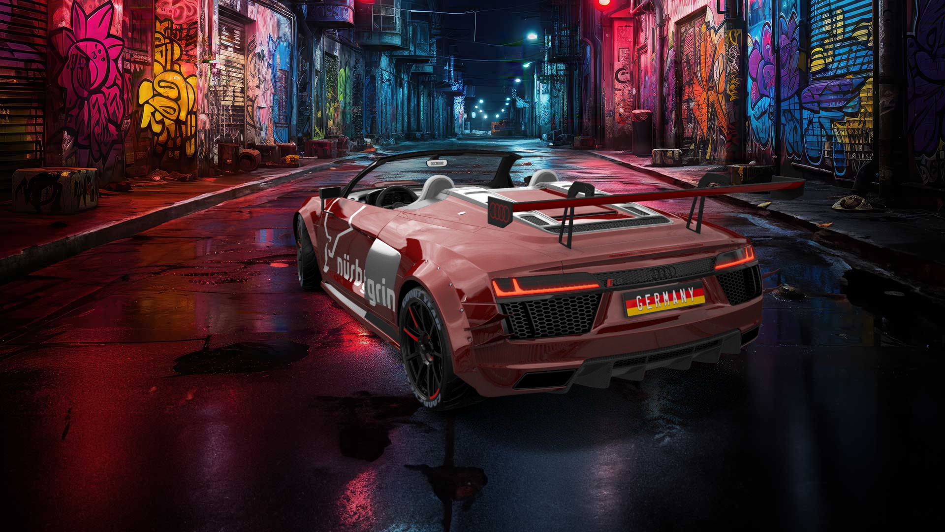 Audi R8 Spyder 2 Door Convertible 2019 tuning