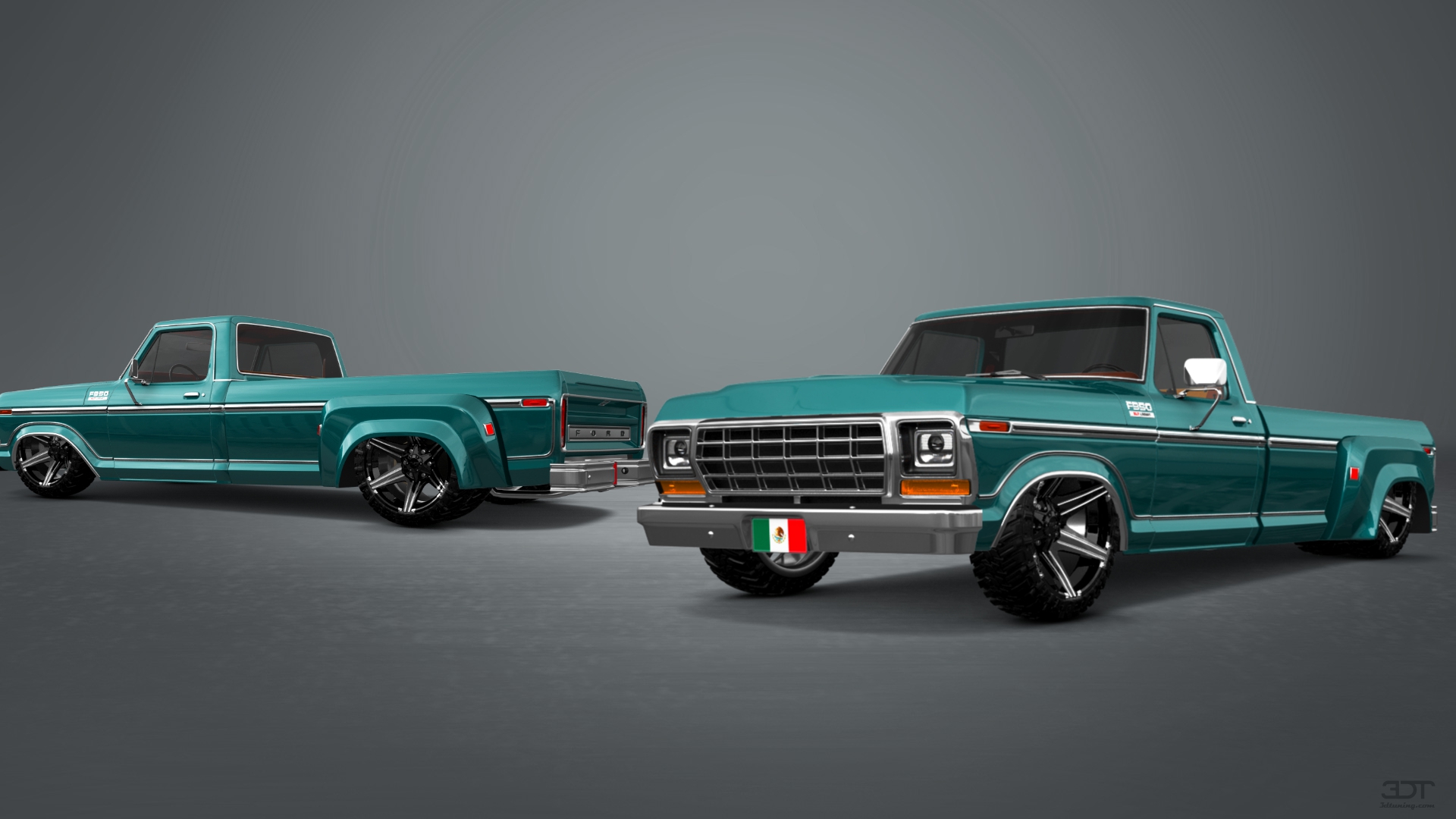 Ford F-350 Dually Regular Cab 2 Door pickup truck 1978 tuning