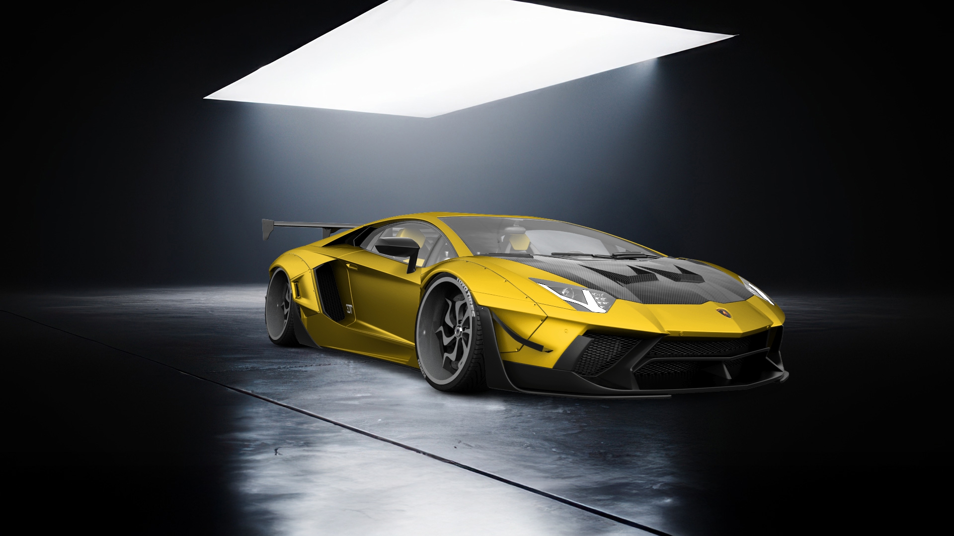 Lamborghini Aventador 2 Door Coupe 2012 tuning