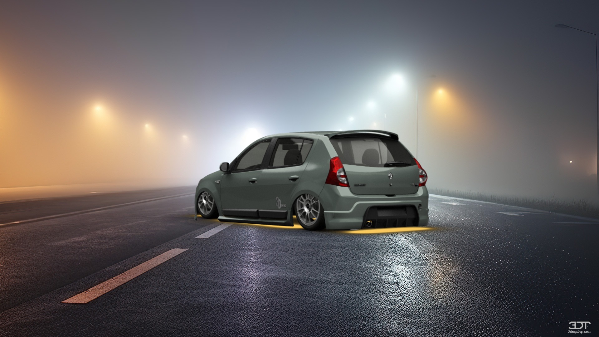 Renault Sandero 5 Door Hatchback 2011 tuning