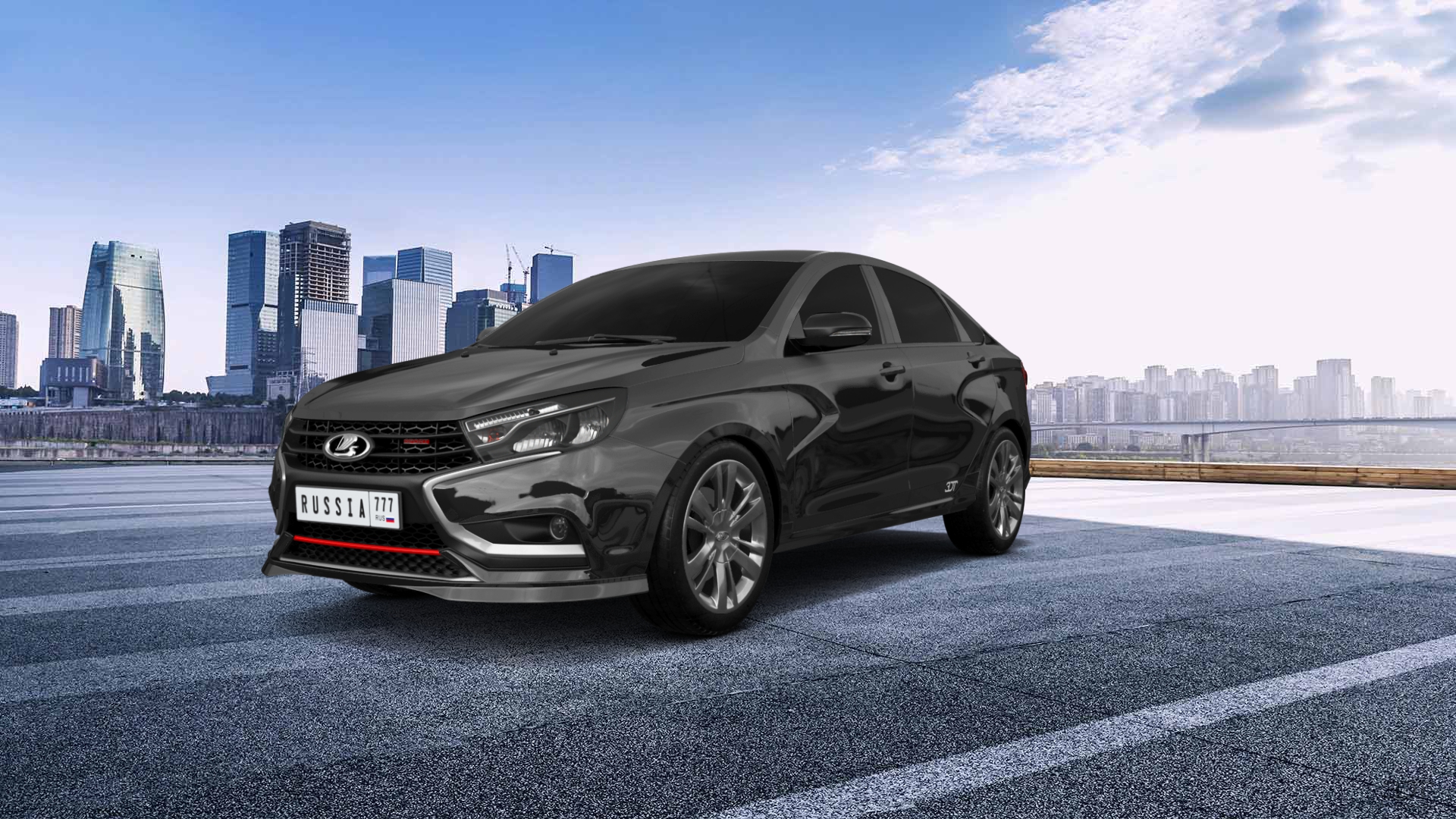 Lada Vesta 4 Door Saloon 2016 tuning