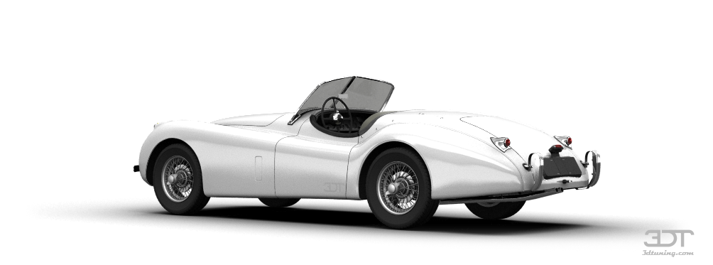 Tuning Jaguar XK120 Convertible 1954