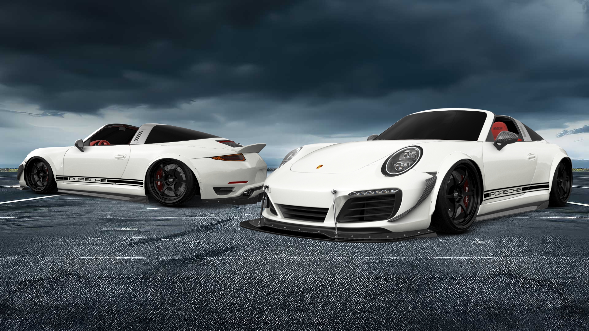 Porsche 911 Carrera Targa top 2014 tuning