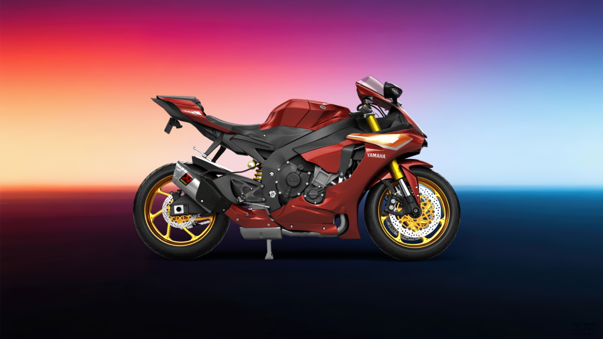 Yamaha YZF R1 Sport Bike 2015 tuning