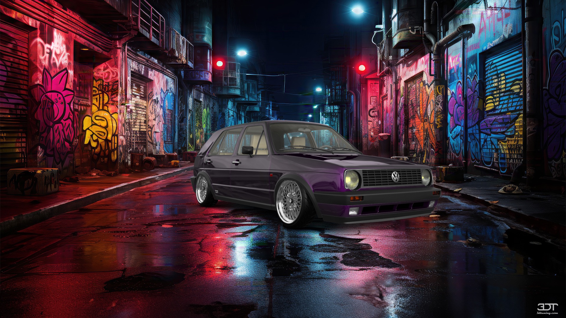 Volkswagen Golf Mk2 5 Door Hatchback 1983 tuning