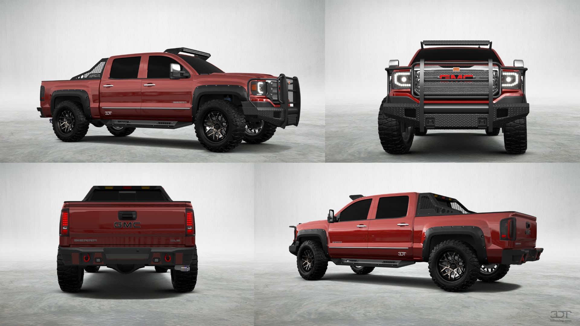 GMC Sierra 1500 Crew Cab 4 Door pickup truck 2016 tuning
