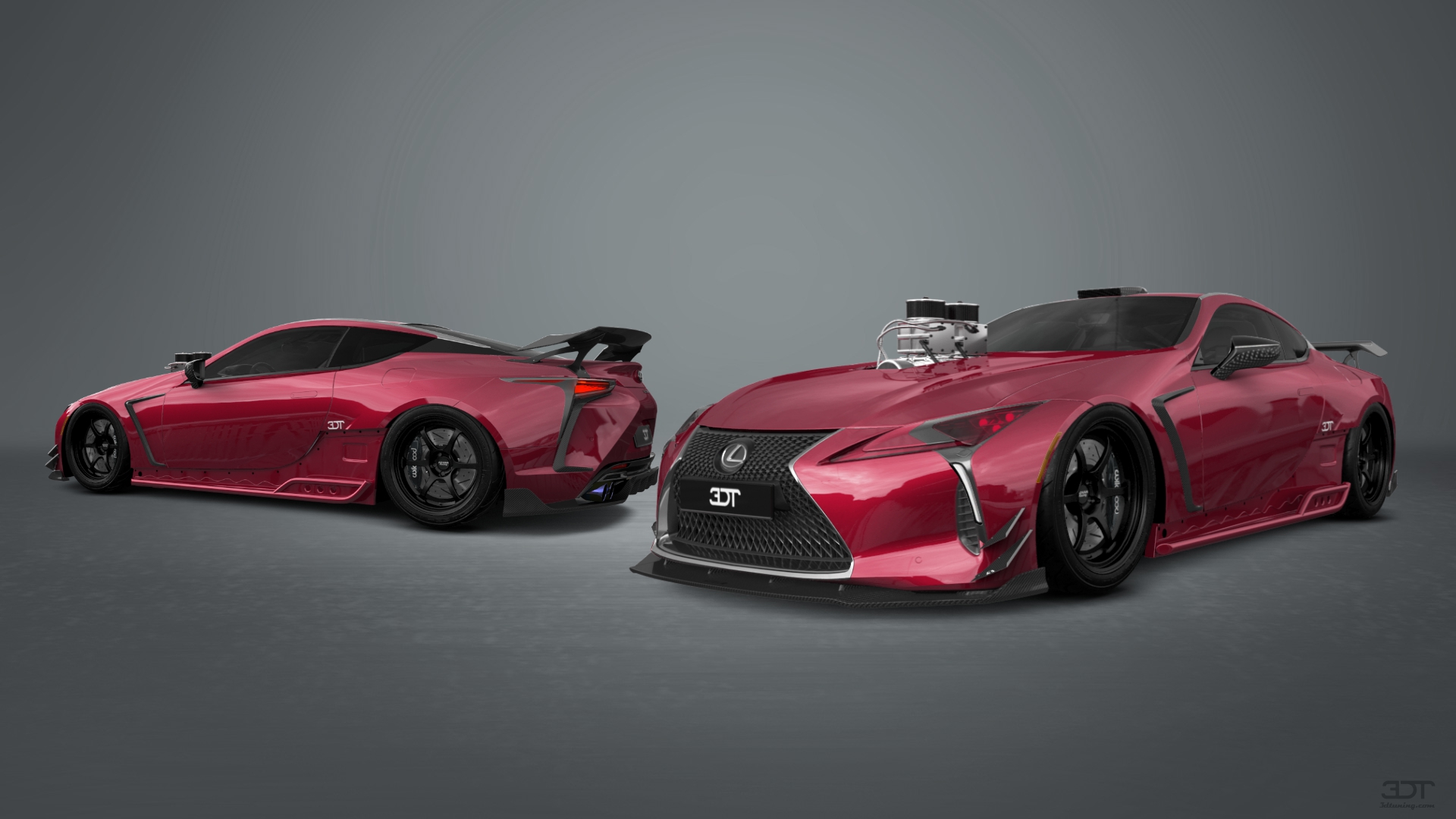 Lexus LC500 2 door fastback coupe 2017 tuning