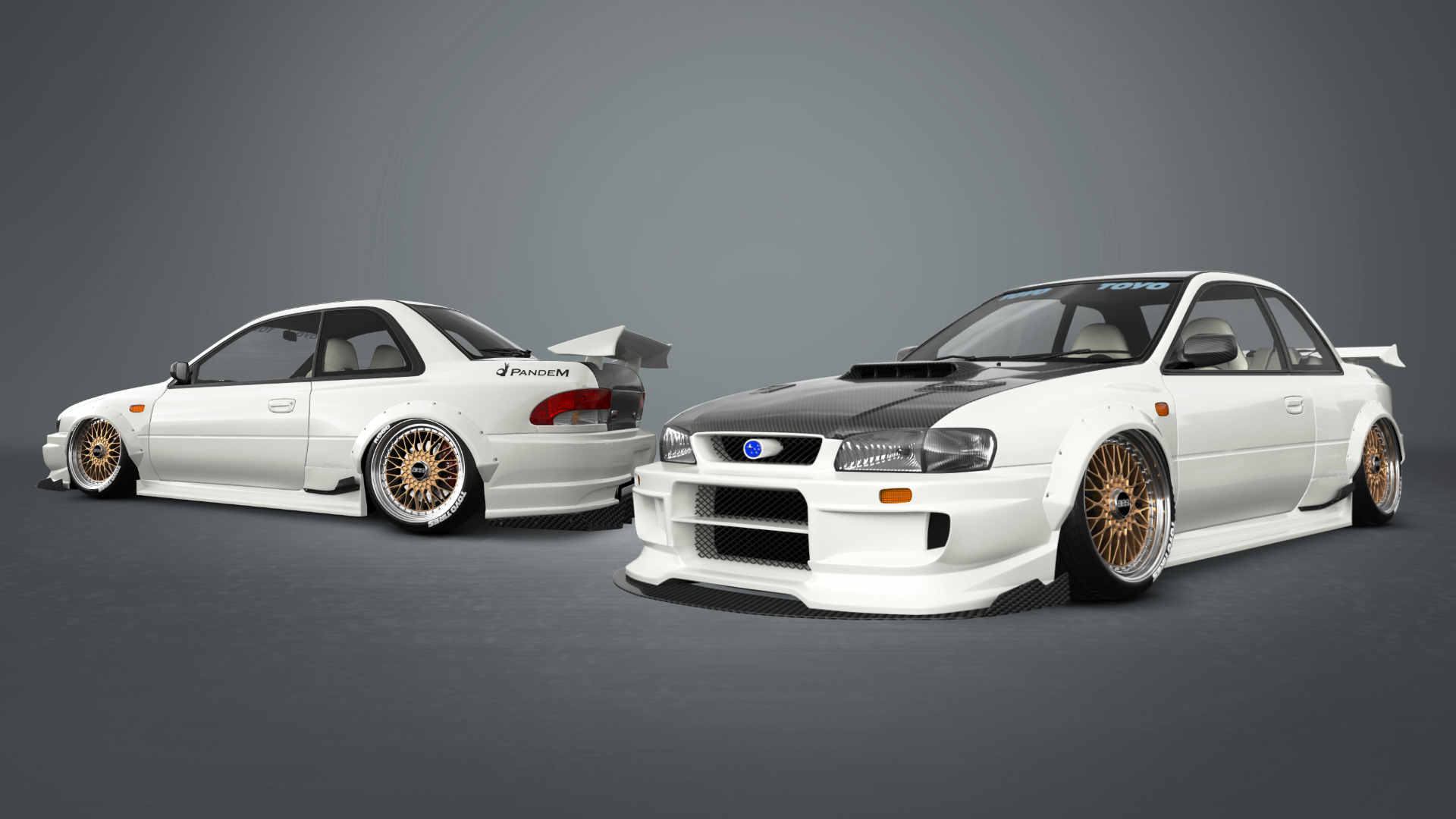 Subaru Impreza WRX STI 22B 2 Door Coupe 2000 tuning