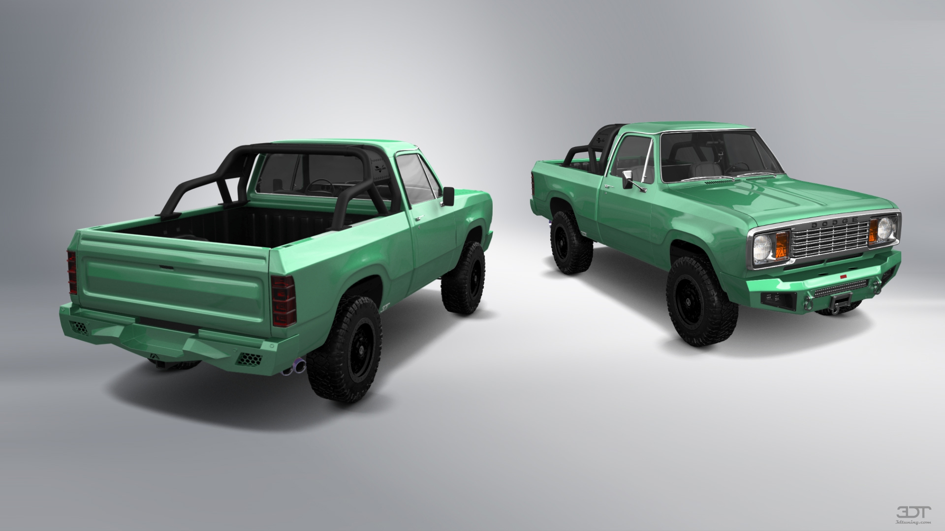 Dodge Power Wagon W200 2 Door pickup truck 1977