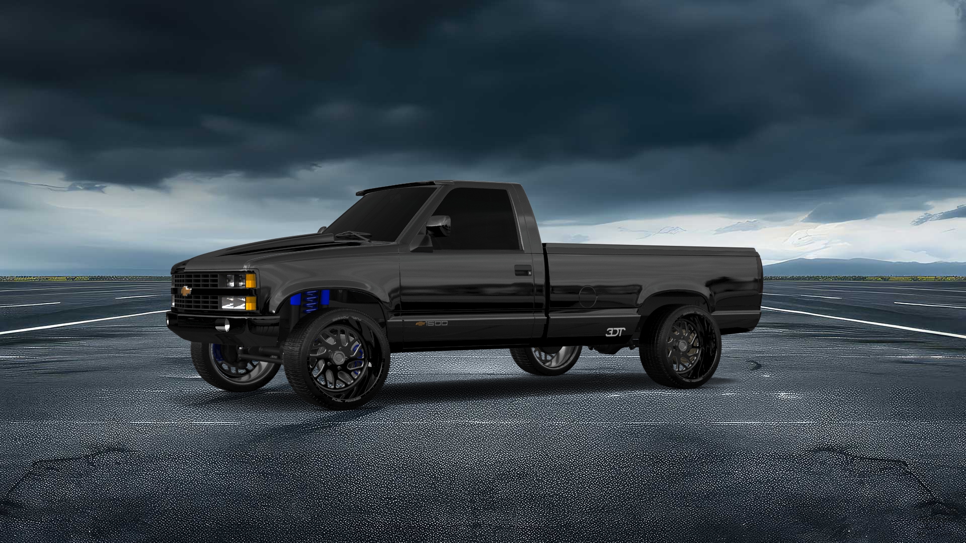 Chevrolet K1500 Regular Cab Fleetside Pickup 1988