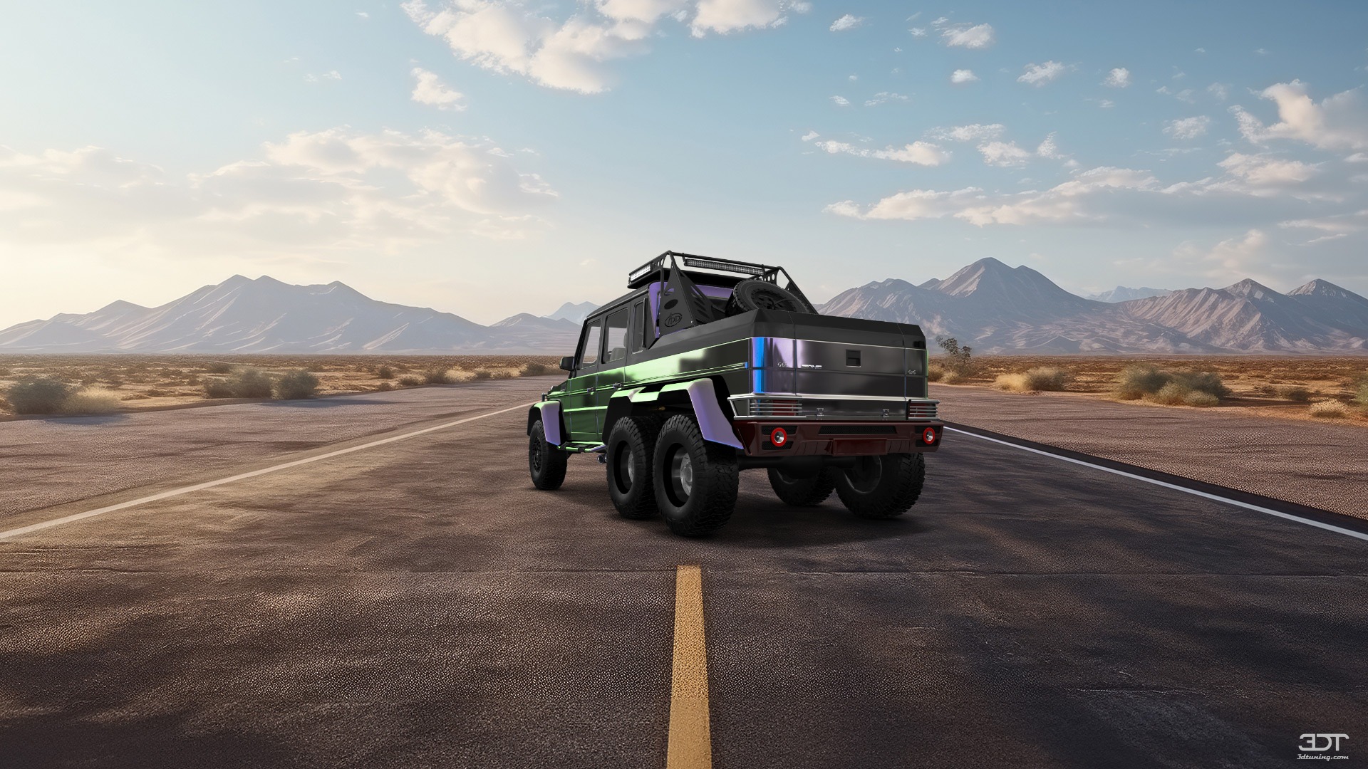 Mercedes G 63 AMG 6x6 4 Door pickup truck 2013