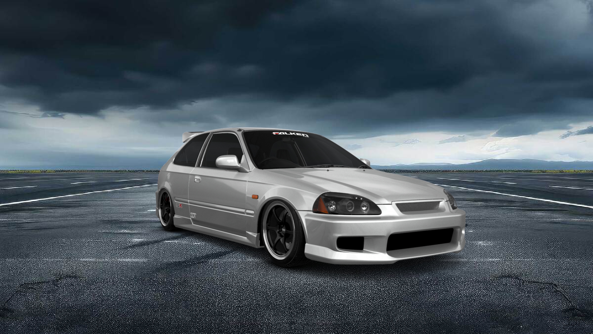 Honda Civic 3 Door Hatchback 1997 tuning