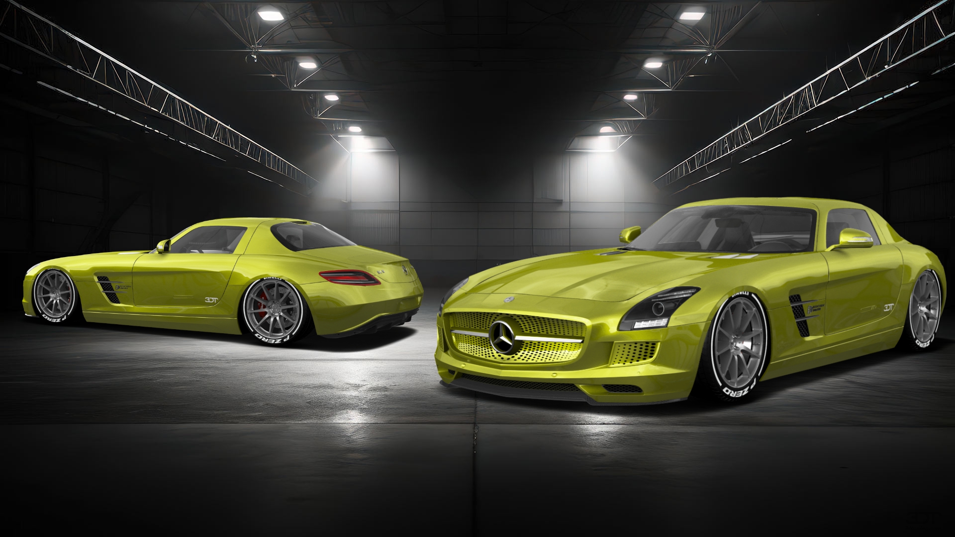 Mercedes SLS 2 Door Coupe 2011 tuning