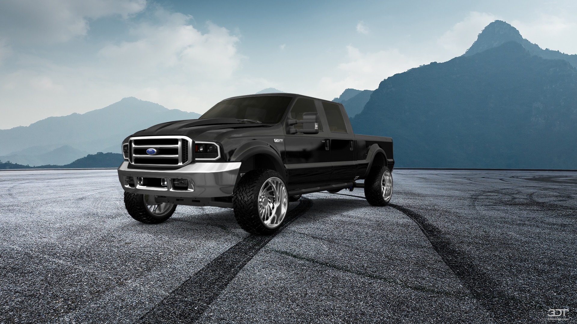 Ford F-250 Crew Cab 4 Door pickup truck 1999 tuning