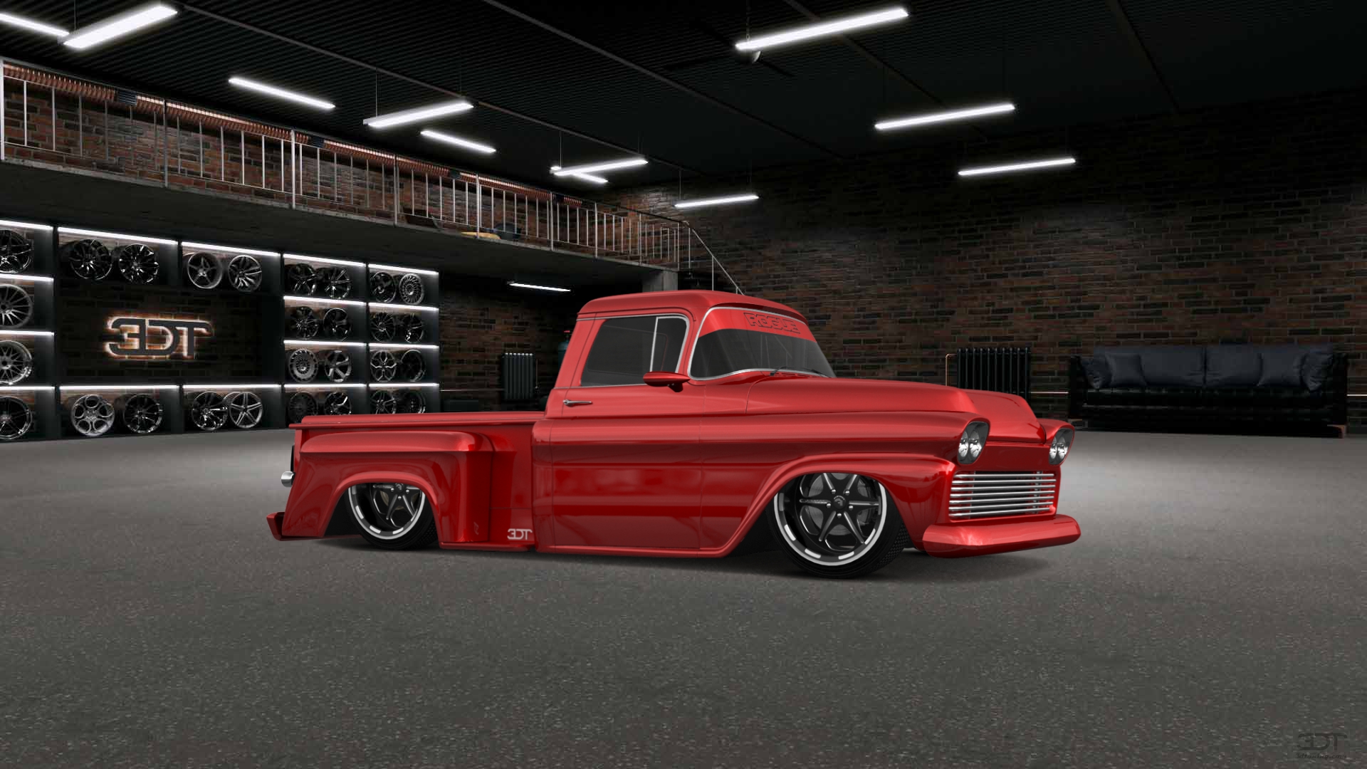 Chevrolet Apache Stepside 2 Door pickup truck 1959