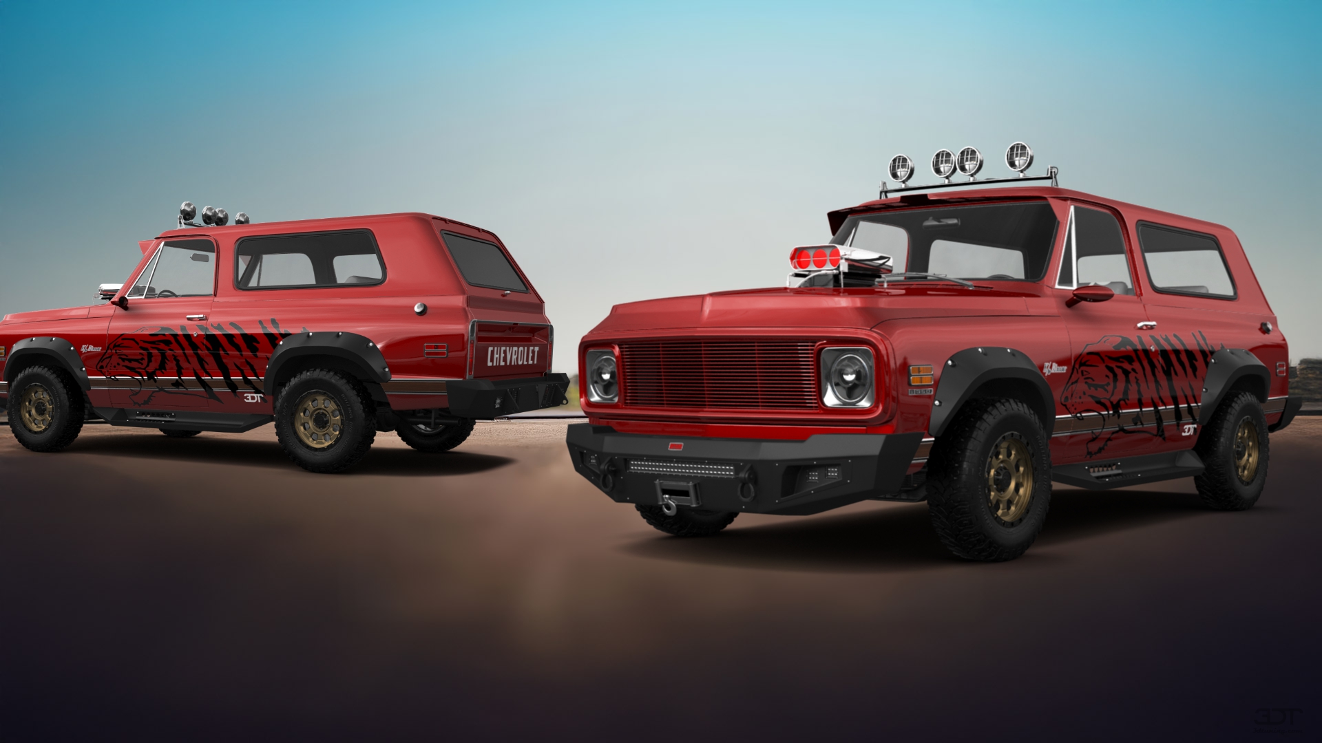 Chevrolet K5 Blazer 2 Door pickup truck 1969 tuning