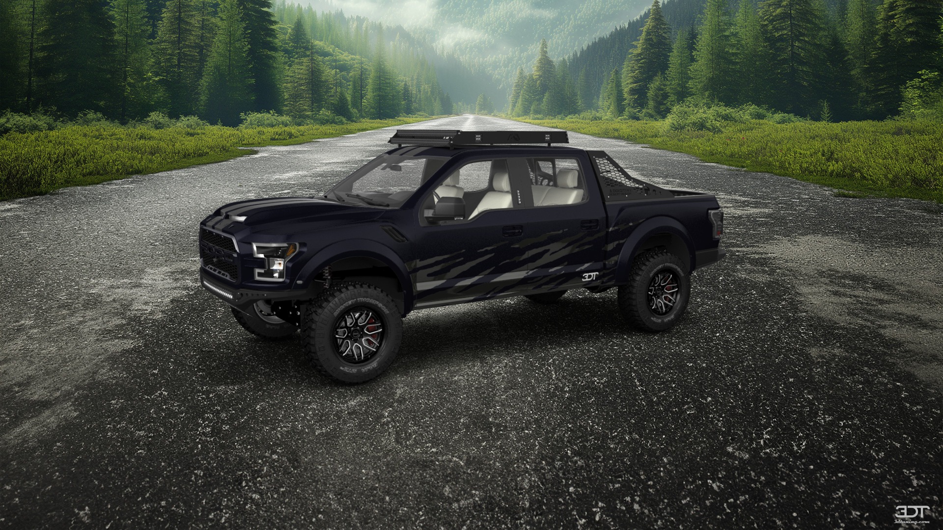 Ford F-150 Raptor 4 Door pickup truck 2017 tuning