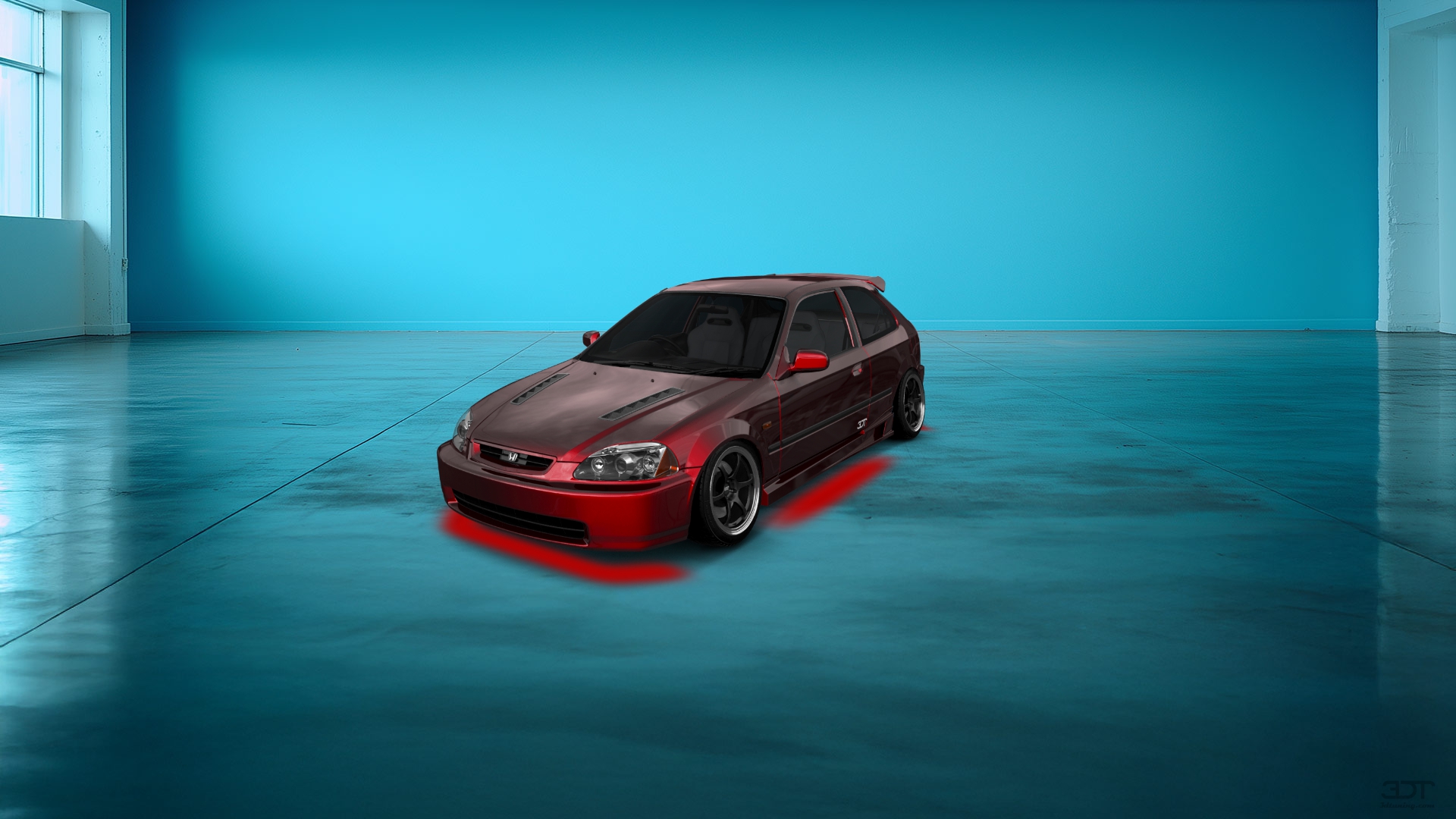 Honda Civic 3 Door Hatchback 1997 tuning