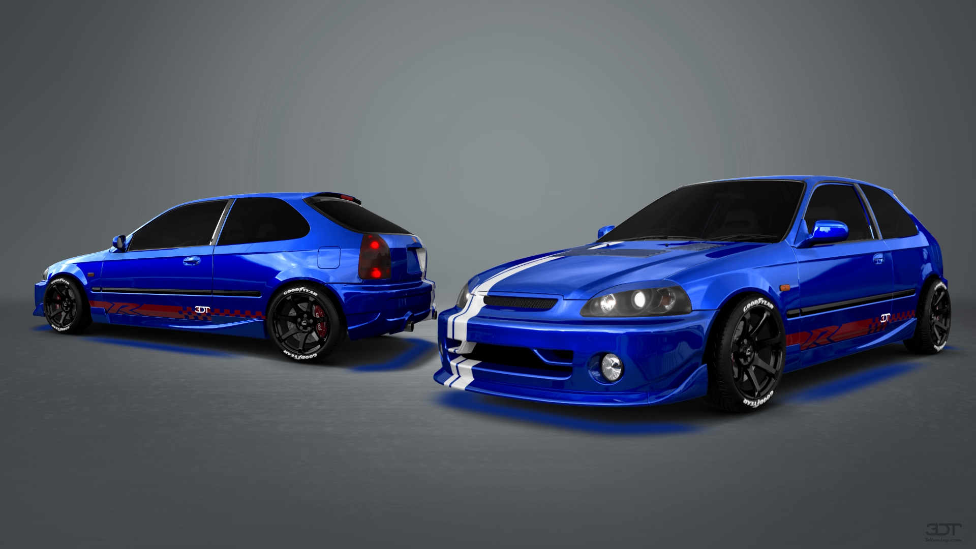 Honda Civic 3 Door Hatchback 1997 tuning