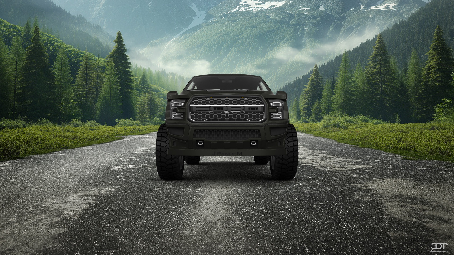 Ford F-150 Raptor 4 Door pickup truck 2017