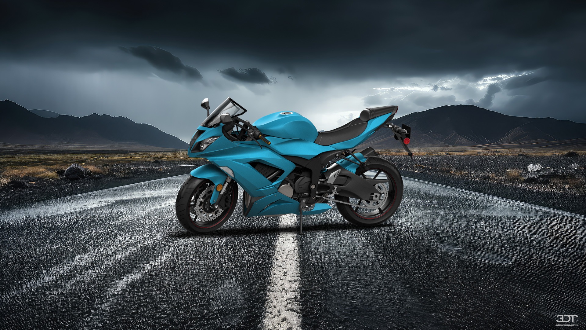 Kawasaki Ninja ZX 6R Sport Bike 2015