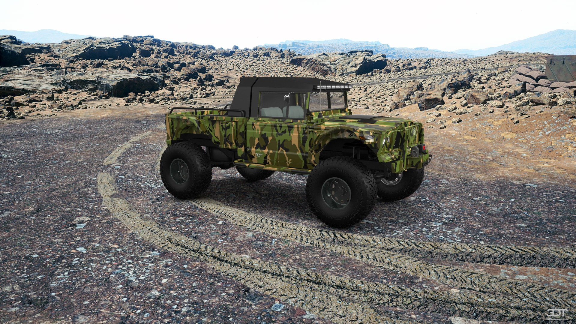Jeep Kaiser M715 2 Door pickup truck 1968 Images