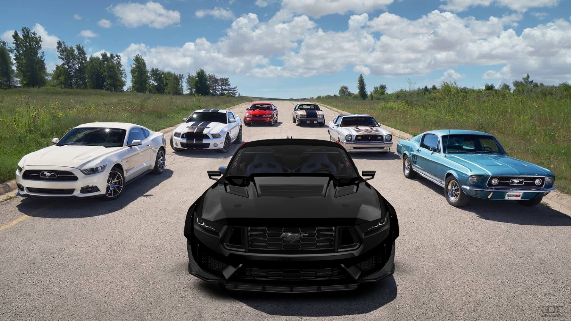 Ford Mustang 2 Door Coupe 2024 tuning