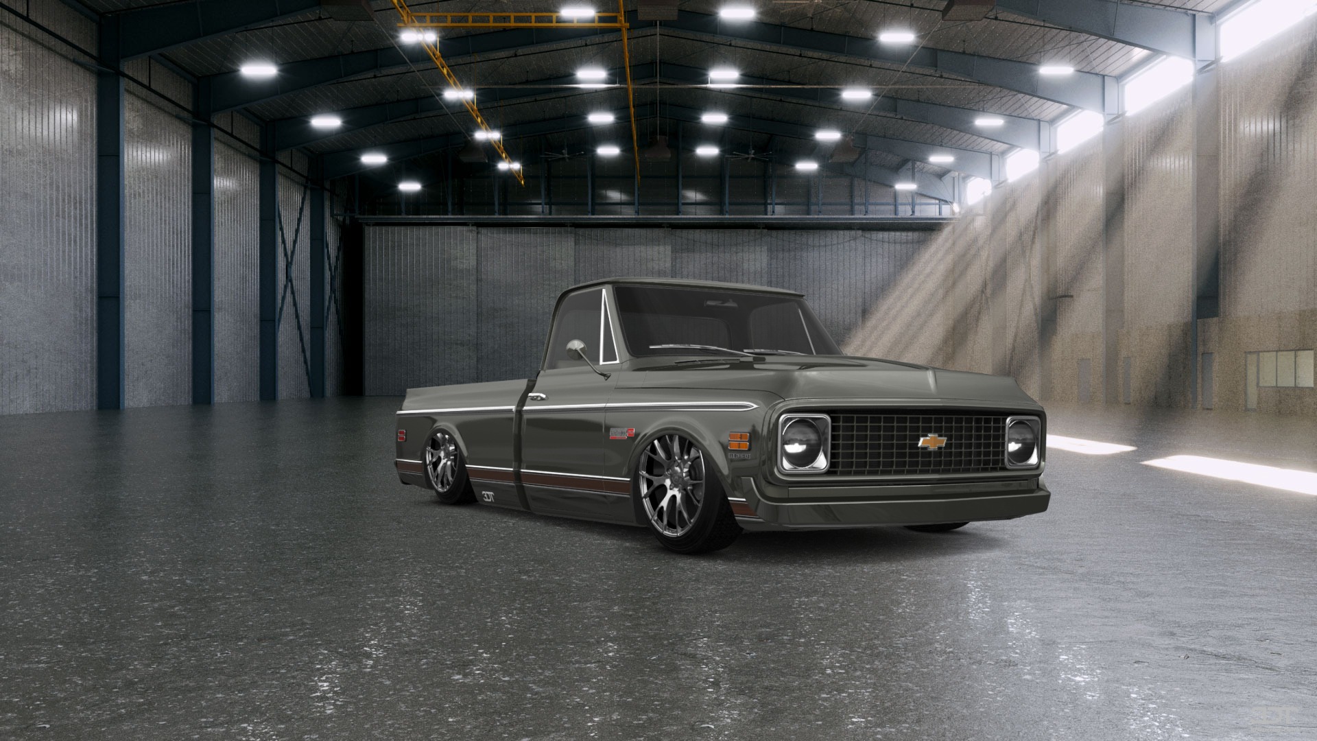 Chevrolet C-10 Cheyenne 2 Door pickup truck 1972