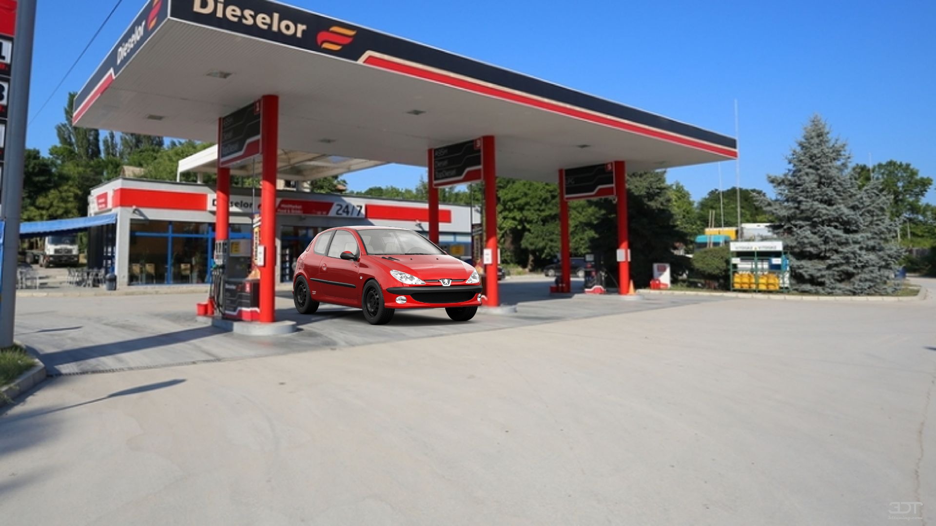 Peugeot 206 3 Door Hatchback 2005