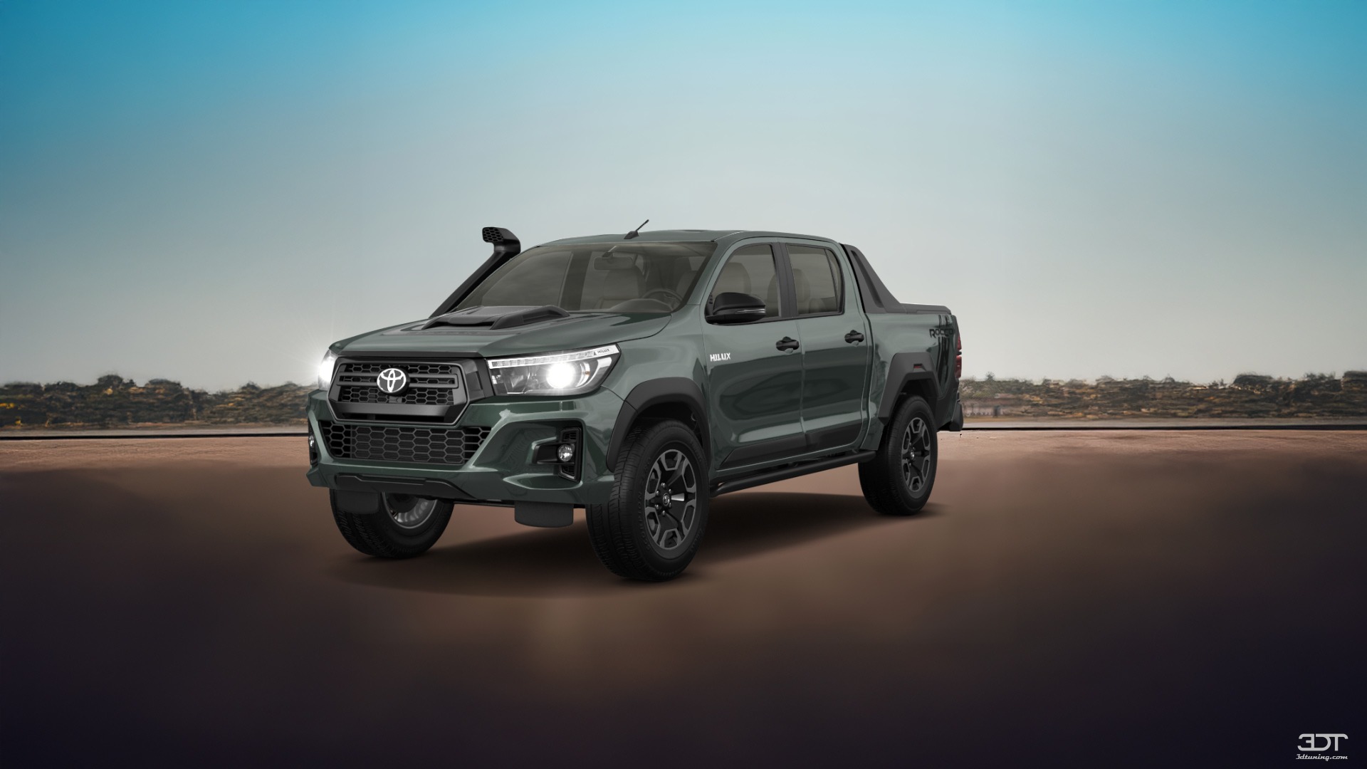 Toyota Hilux Double Cab 4 Door pickup truck 2015