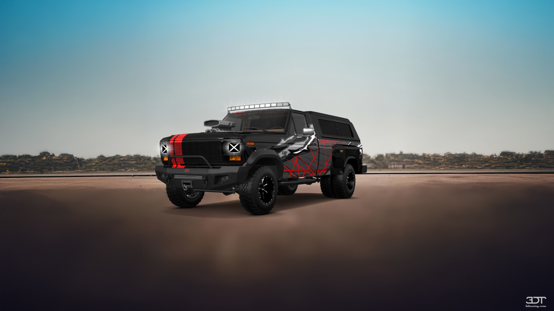 Ford F-350 Dually Regular Cab 2 Door pickup truck 1980 tuning